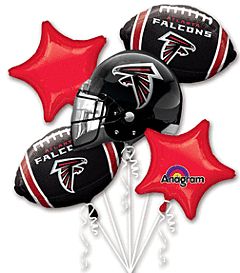 5PC Atlanta Falcons Bouquet