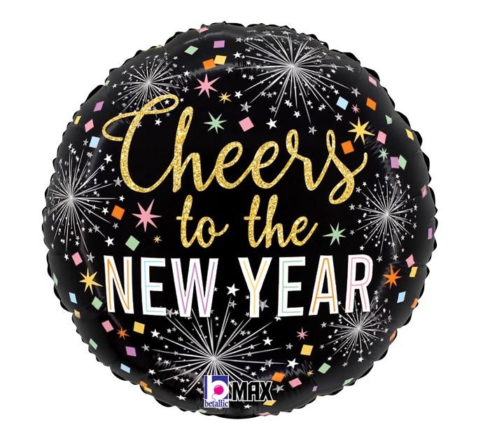 18" Cheers to the New Year