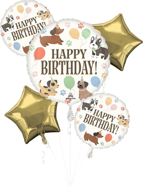 5PC Pawsome Party Bouquet