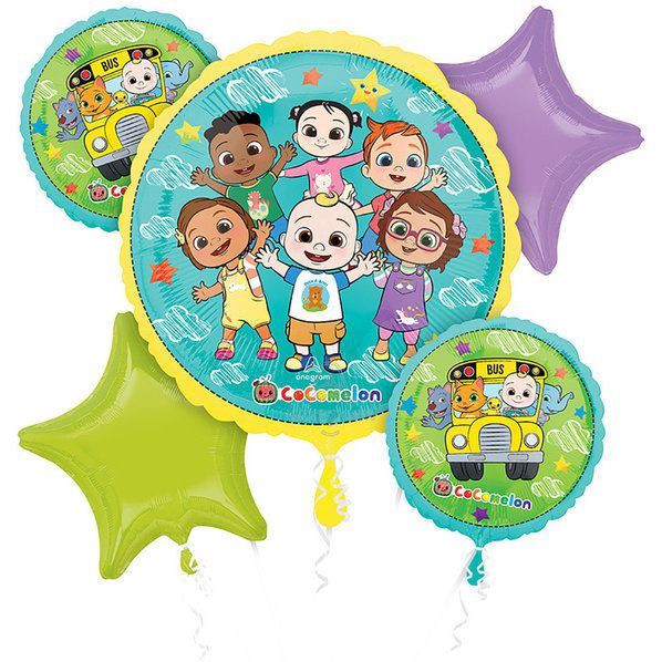 5PC Cocomelon Bouquet