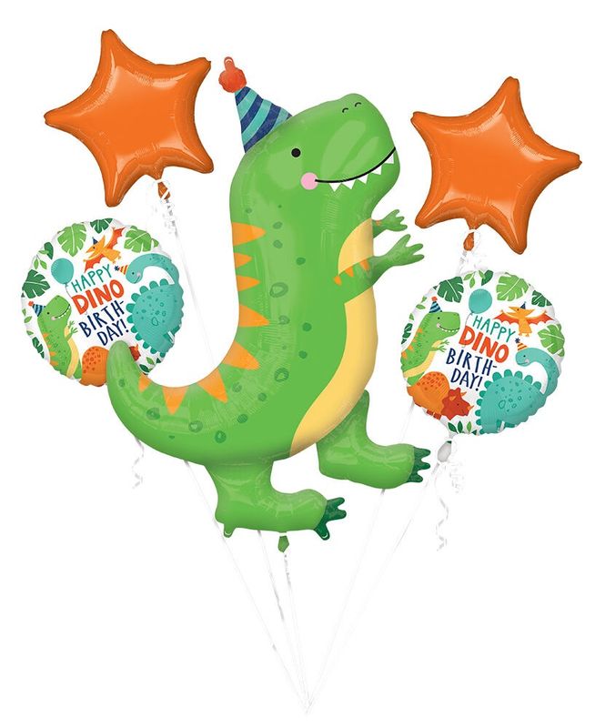 5PC Dinomite Party Bouquet