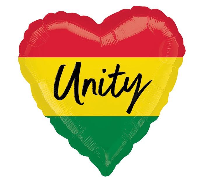 17" Juneteenth Unity Heart