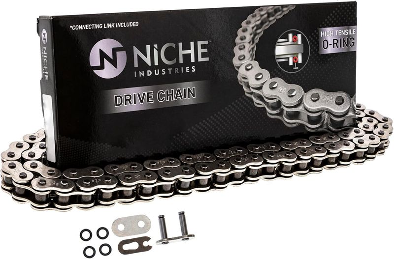 Cadena para motocicleta paso 525H-124L O-Ring