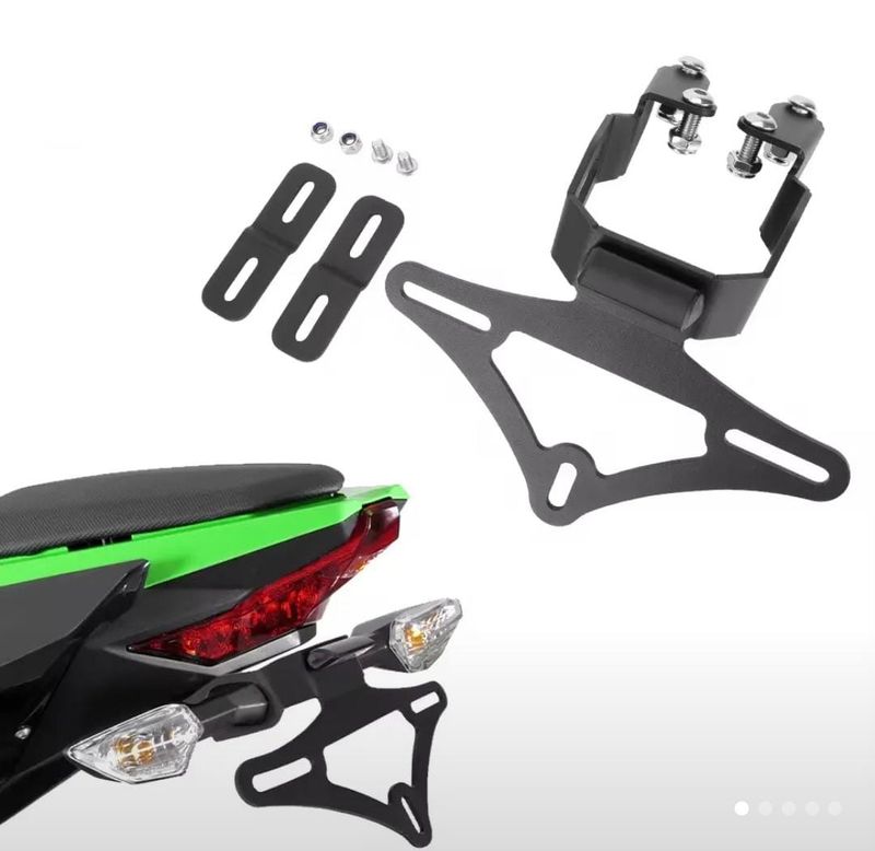 PORTA PLACA PARA KAWASAKI