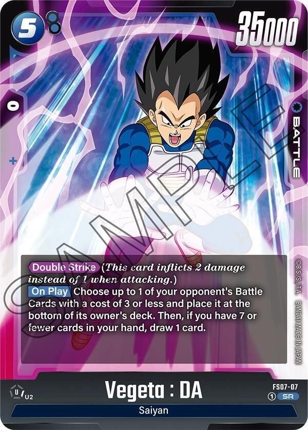 Vegeta : DA - Starter Deck 7: Vegeta (Mini) (FS07)