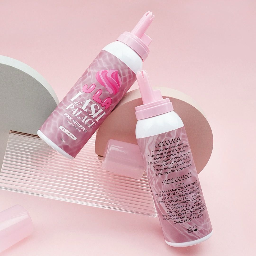 Pink Whipped Lash shampoo (Rose scented)
