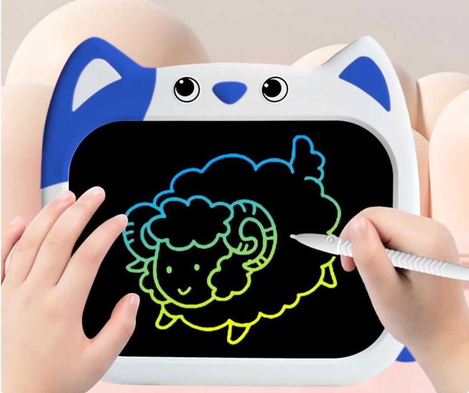 LCD Writing Tablet for Kids, Electronic Erasable Drawing Board Toys "Blue"