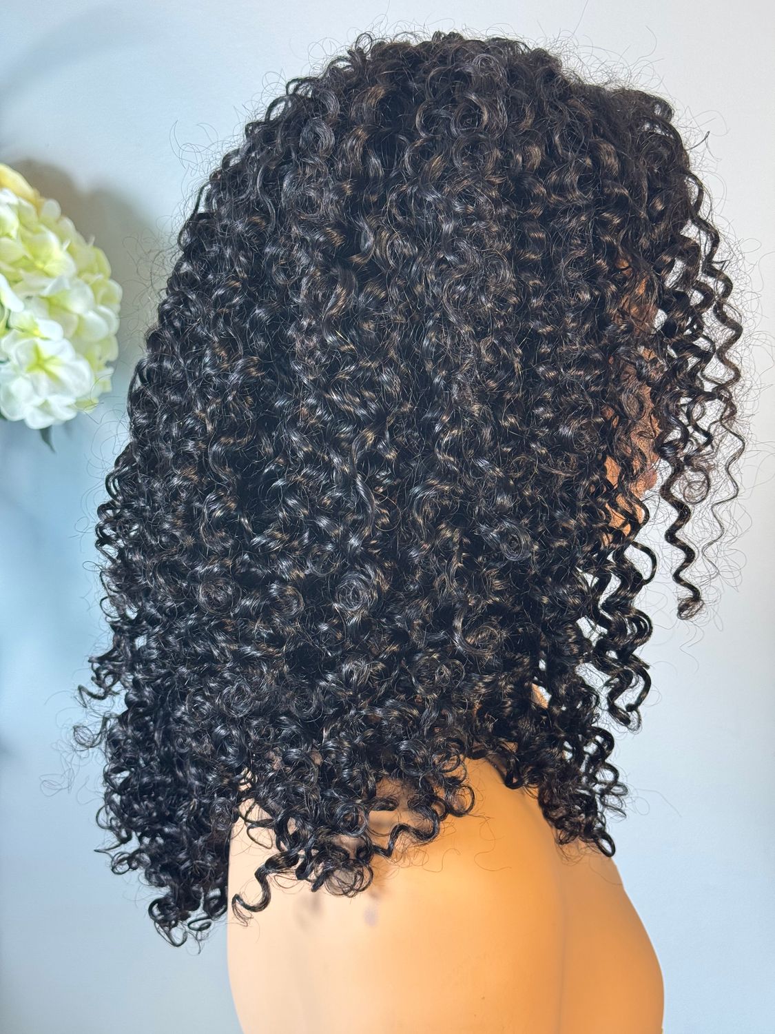 kinky curl wig