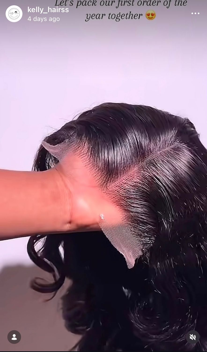 Virgin hair ,length 18