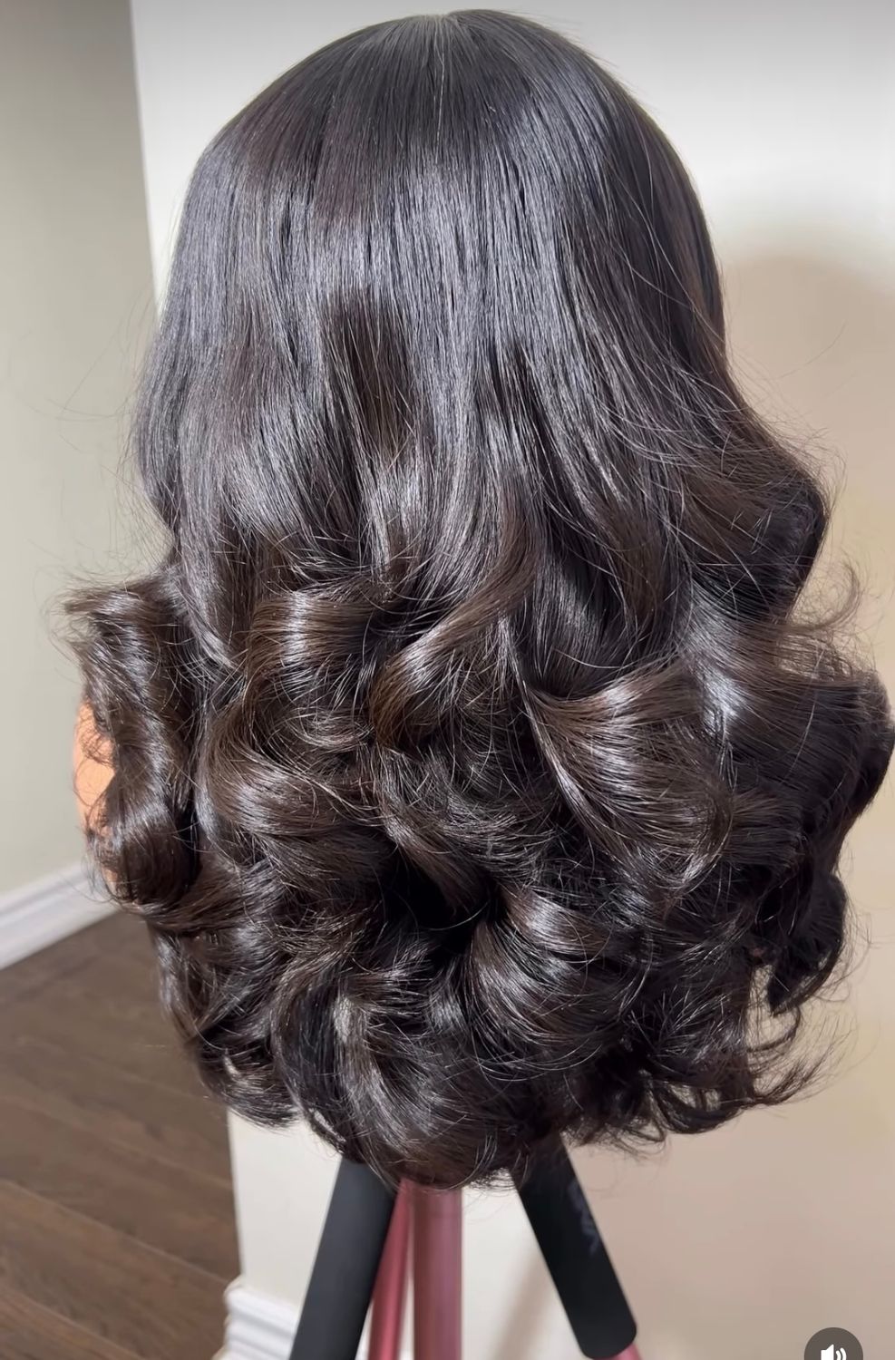 Raw hair bounce
