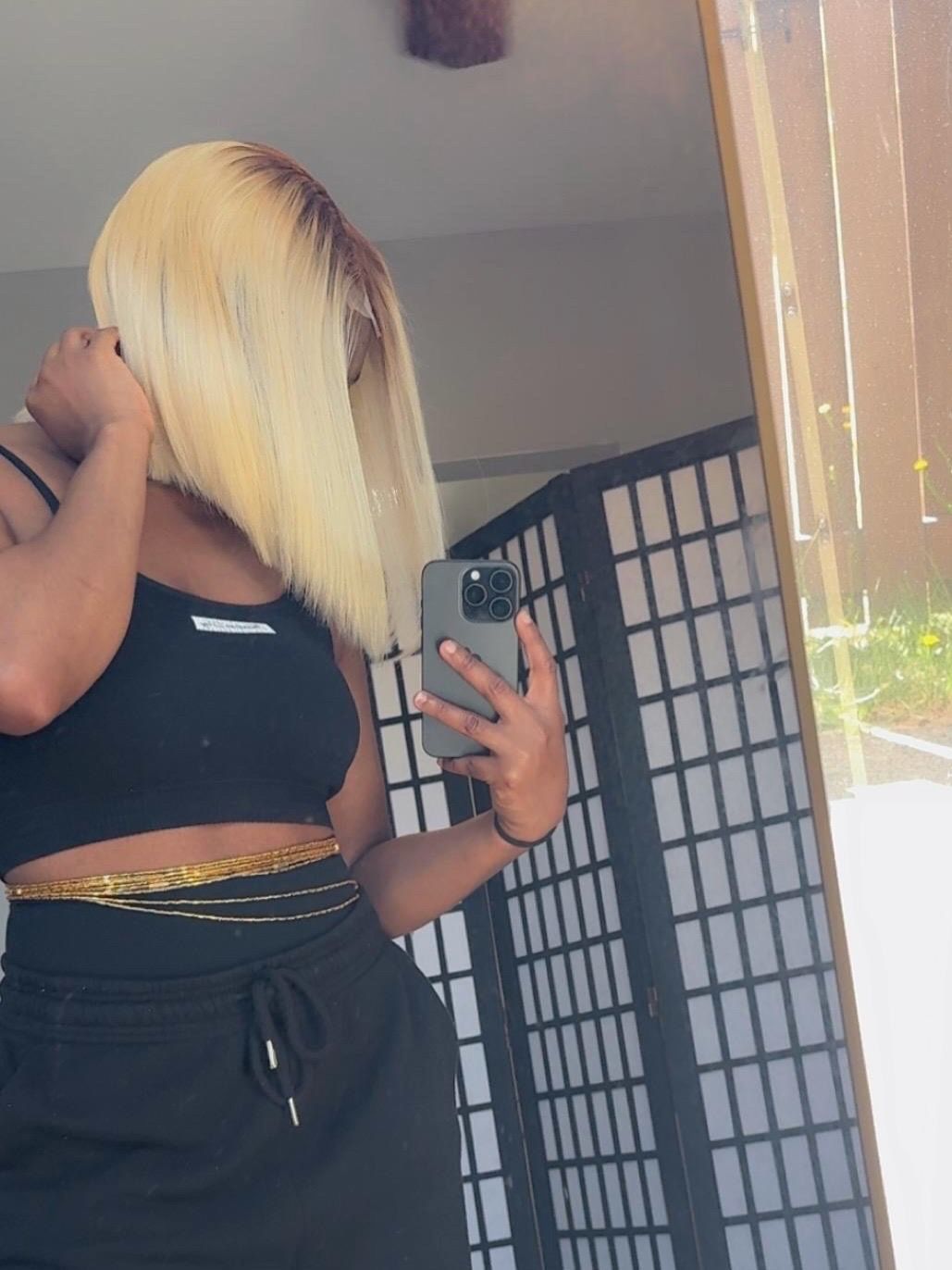 DD Blonde Bob
