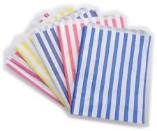 Bolsas de papel a rayas c/25