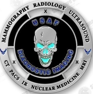 USAF Diagnostic Imaging Challenge Coin