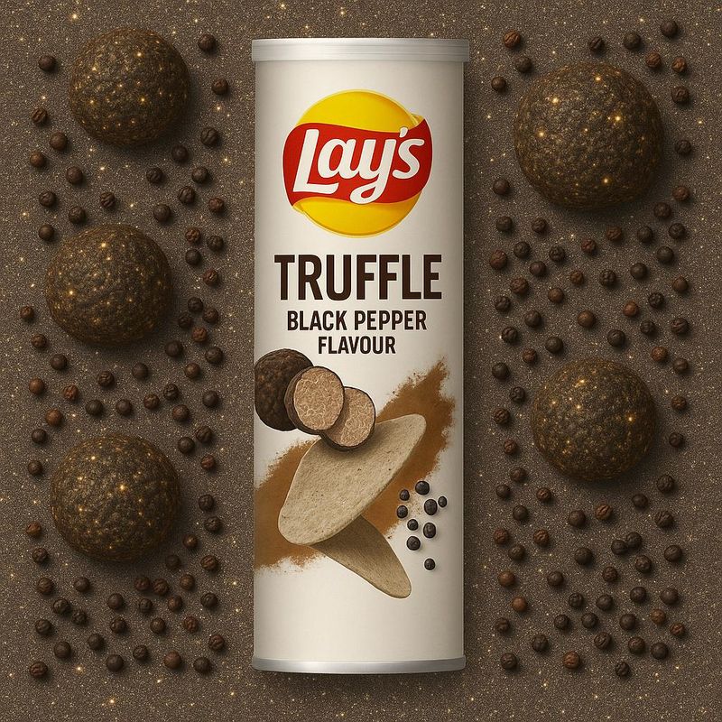 Lay&#39;s China Black Truffle and Black Pepper