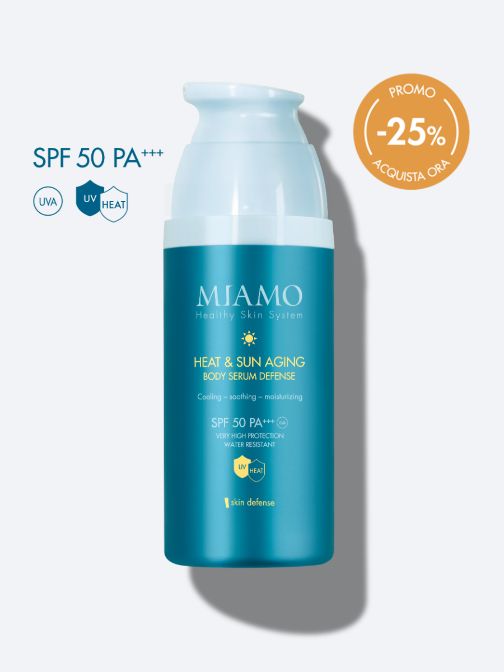 MIAMO heat&sun aging body serum defense 50+