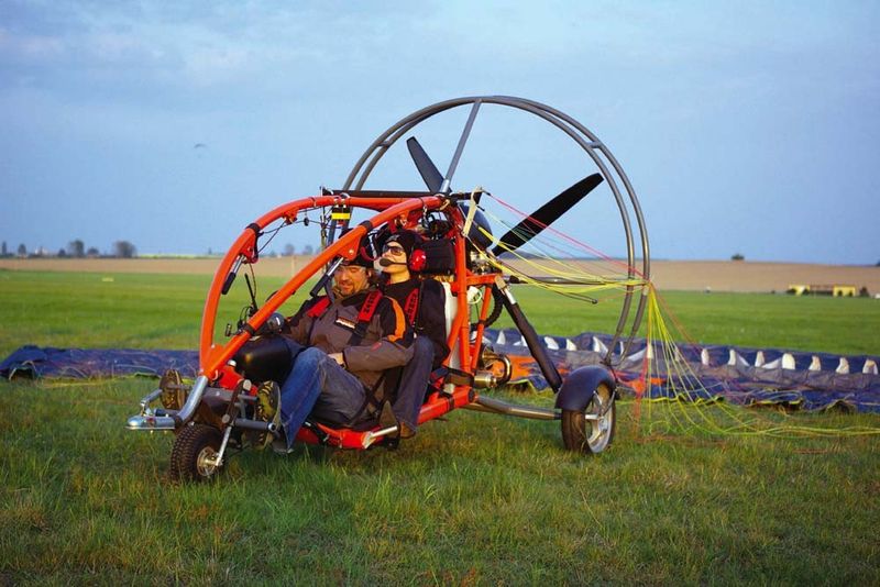 Erlebnisflug mit einem Motorschirmtrike ab 30 Minuten - Gutschein für einen Gästeflug
