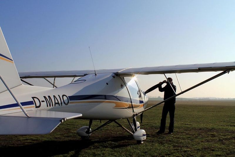 Foto-Rundflug im Sportflugzeug 60 Minuten + Buch &quot;Leipzig geht in die Luft&quot;