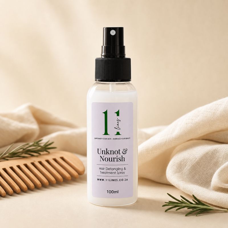 11 Lines Unknot & Nourish Hair Detangling & Treatment Spray