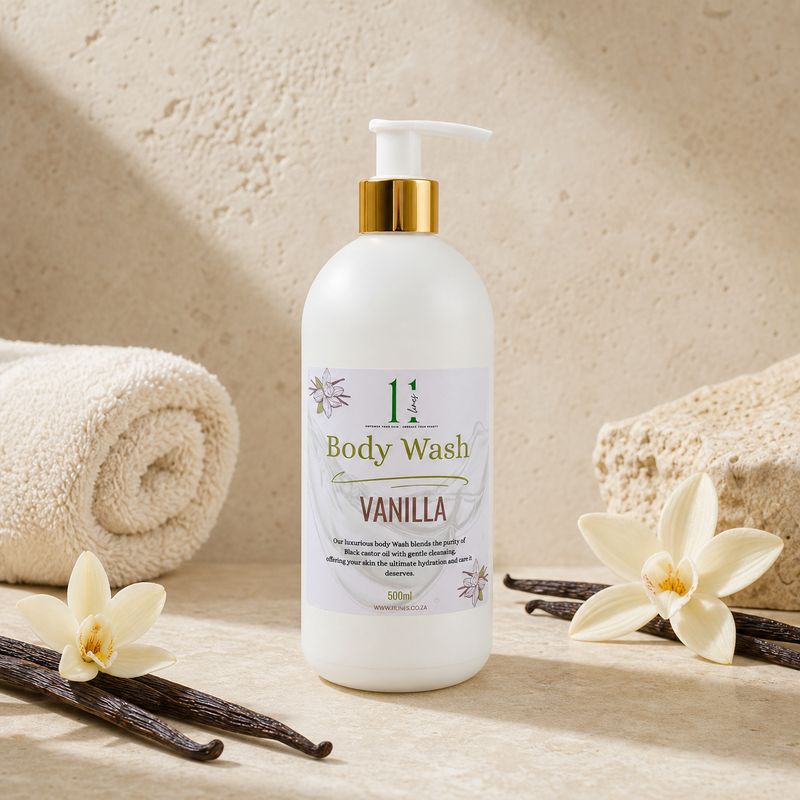 11 Lines 500ml Body Wash (Black Castor Oil Infused)