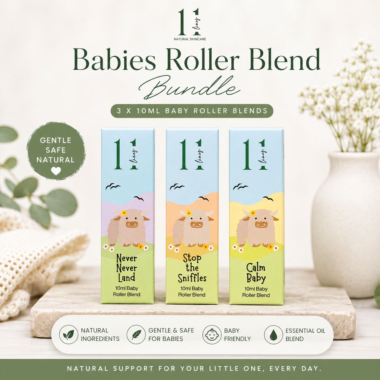 Babies Roller Blend Bundle (3 x 10ml)