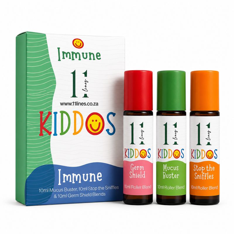 Kiddos - Kids Immune Box (3 - Pure Essential Oils for Colds & Flu)
