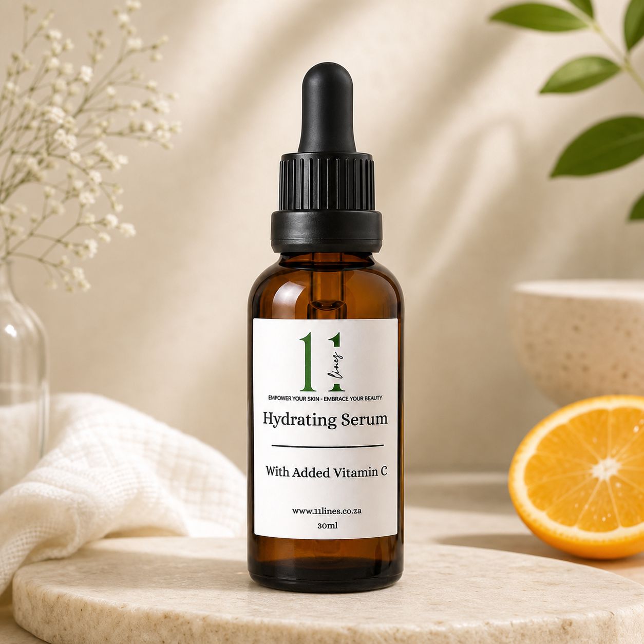 11 Lines Hydrating Serum with Added Vitamin C (30ml) 11 Lines Hydrating Serum with Added Vitamin C (30ml)