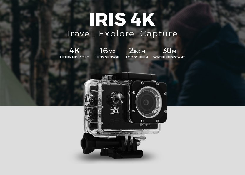 IRIS 4K Camera - Black