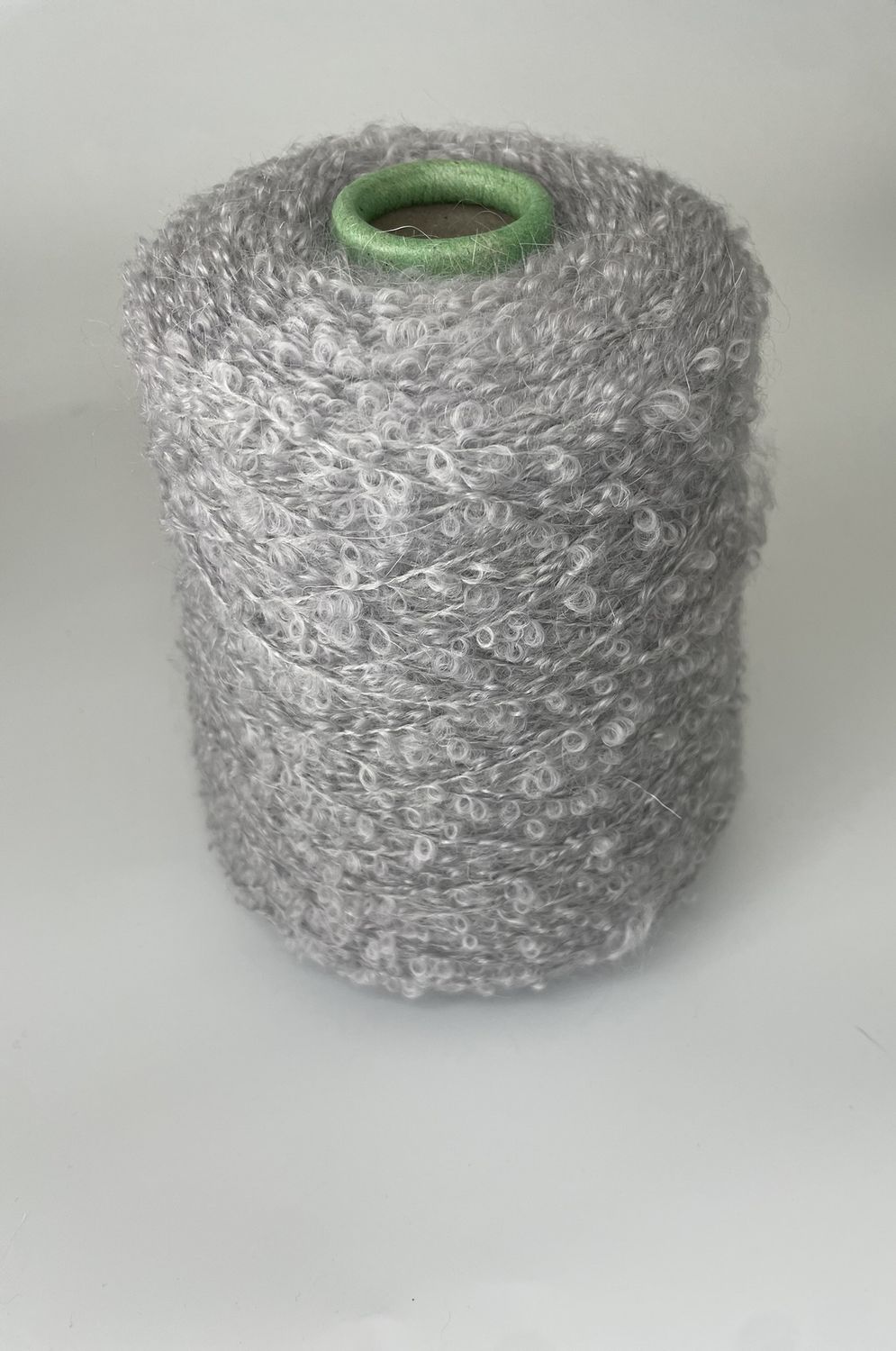 Soave Boucle 250m/100gr, 75%kidmohair 25%silk, gray