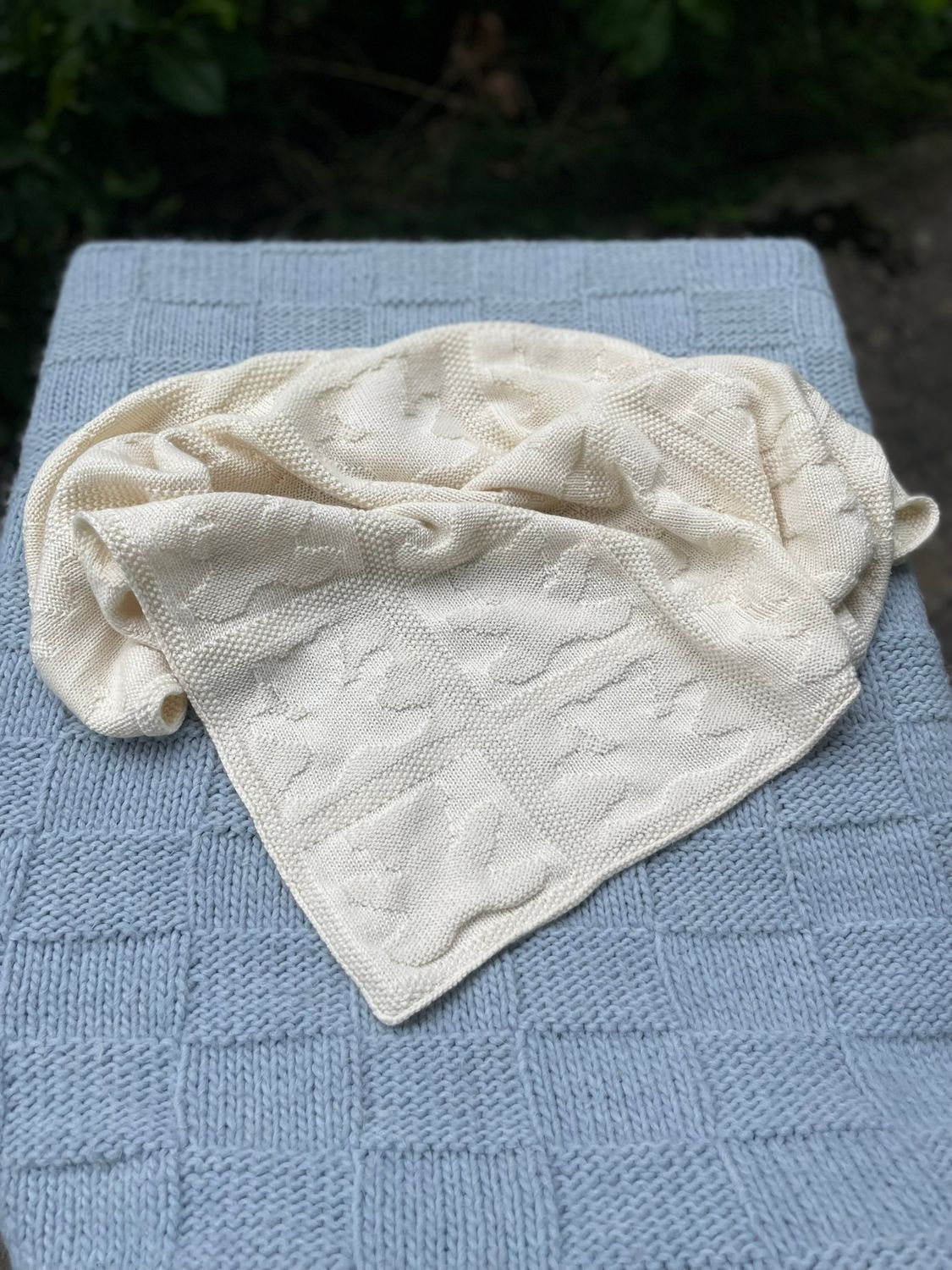 Baby un Kind blanket,  XL,  ~80cm*94cm, 100%cotton or 100%merino wool or 100%cashmere