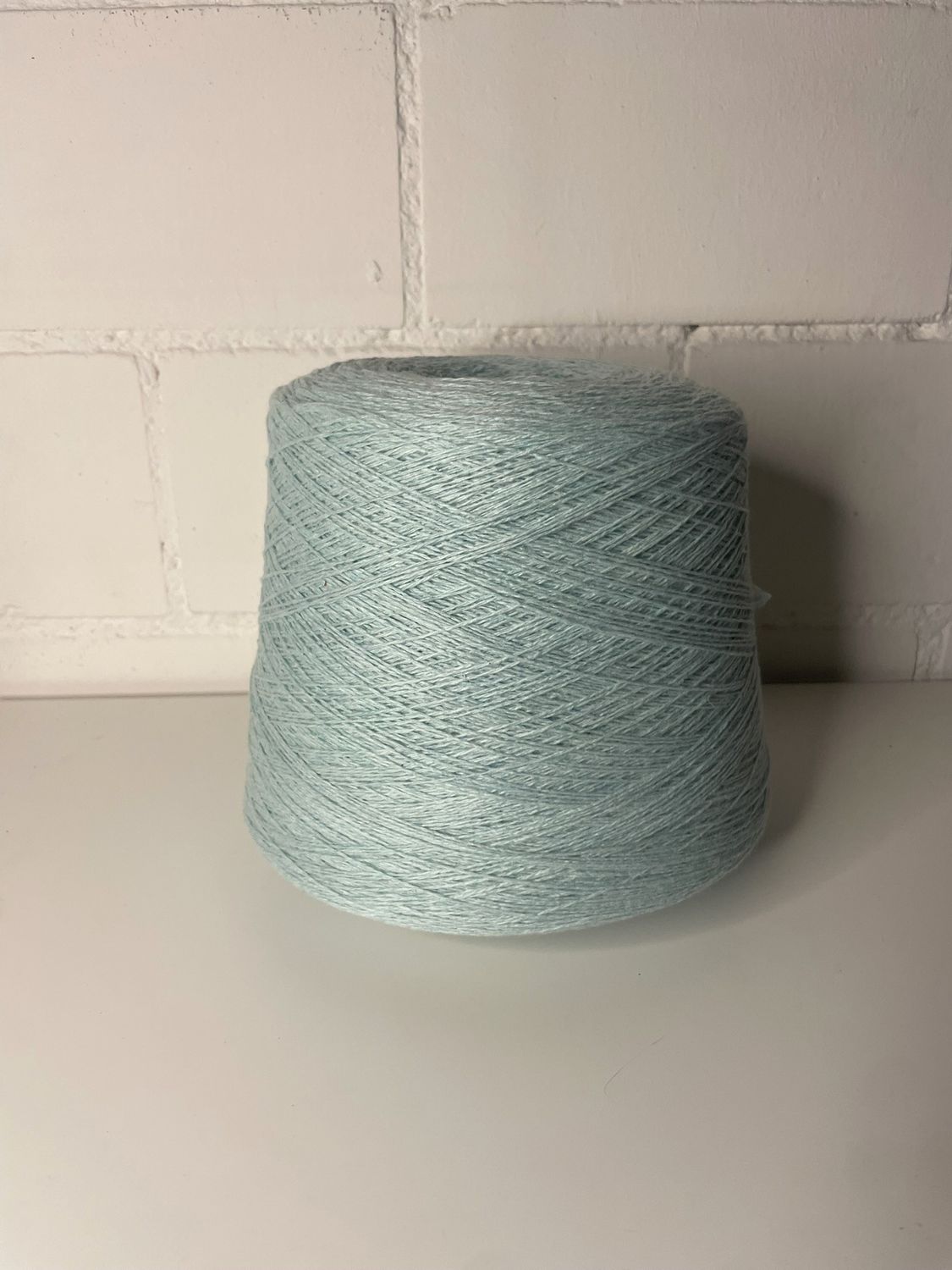 LP Coarshair cashmere, 550m/100 gr, 100% cashmere  VERDE AQUA MELANGE