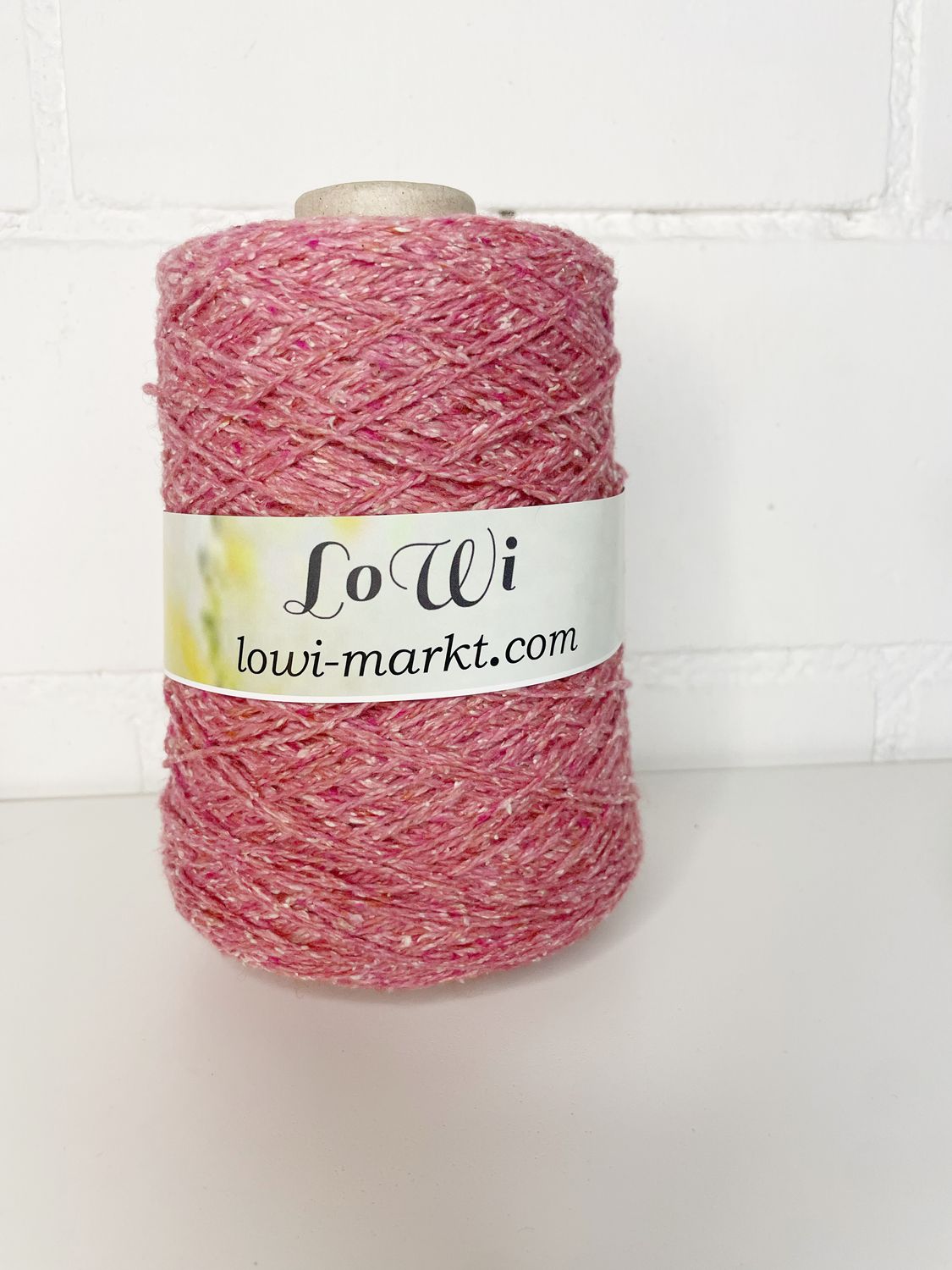 G&amp;G Filati Tweedwool 350m/100g, 70% merino wool, 30% silk, Pastel pink
