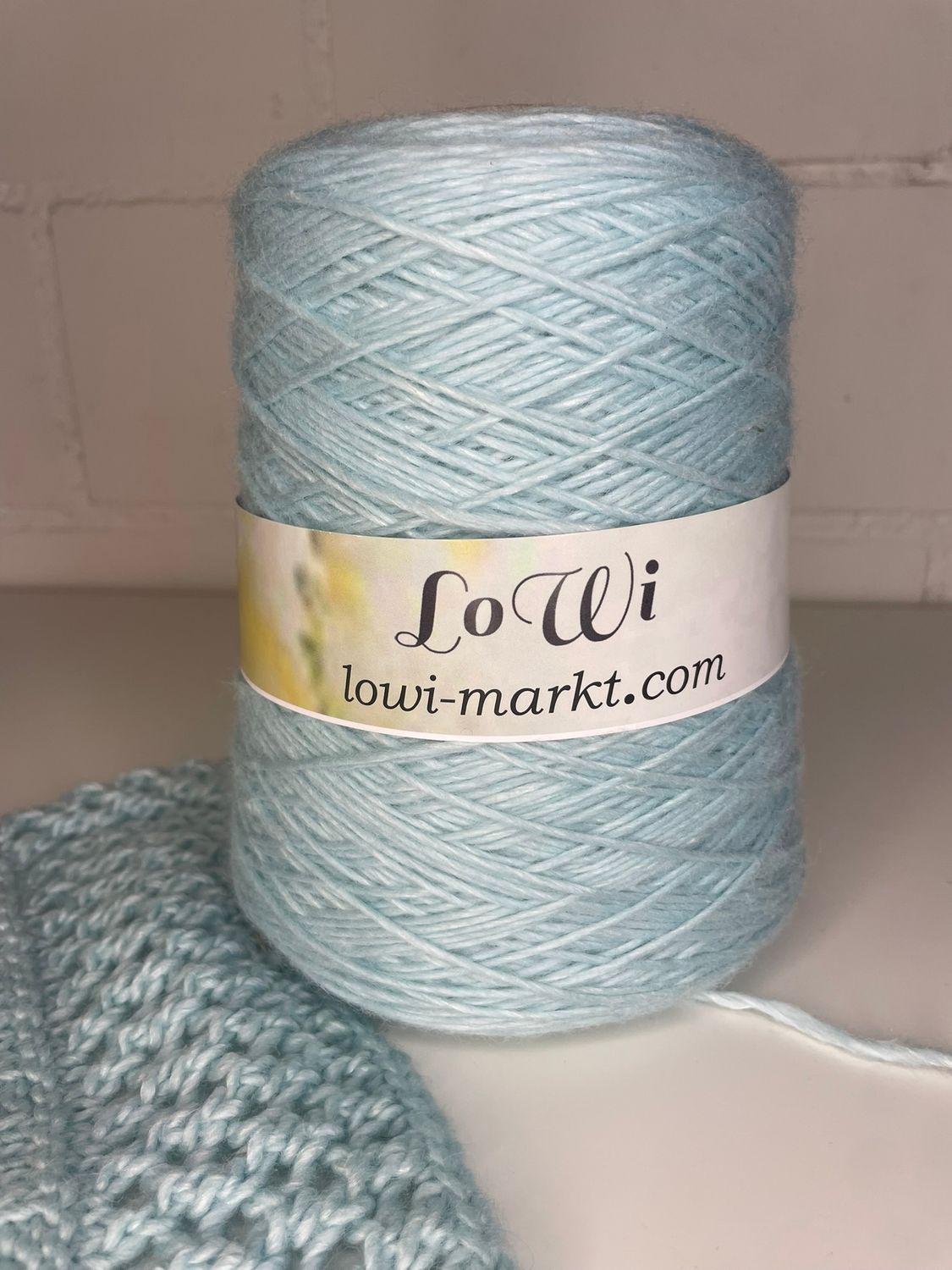 G&amp;G Filati Summo 180m/100g, 70% merino wool, 30% silk, light green