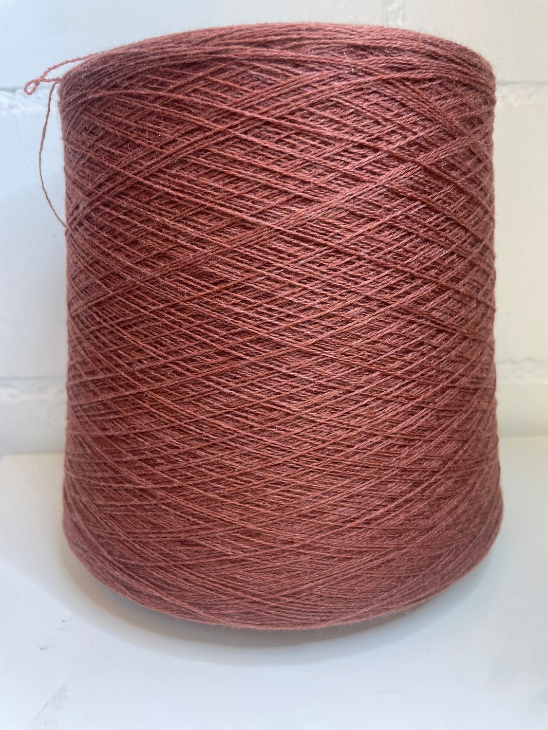Luxury cashmere 1400m/100g, 100% cashmere, brown with pink tones, 100g