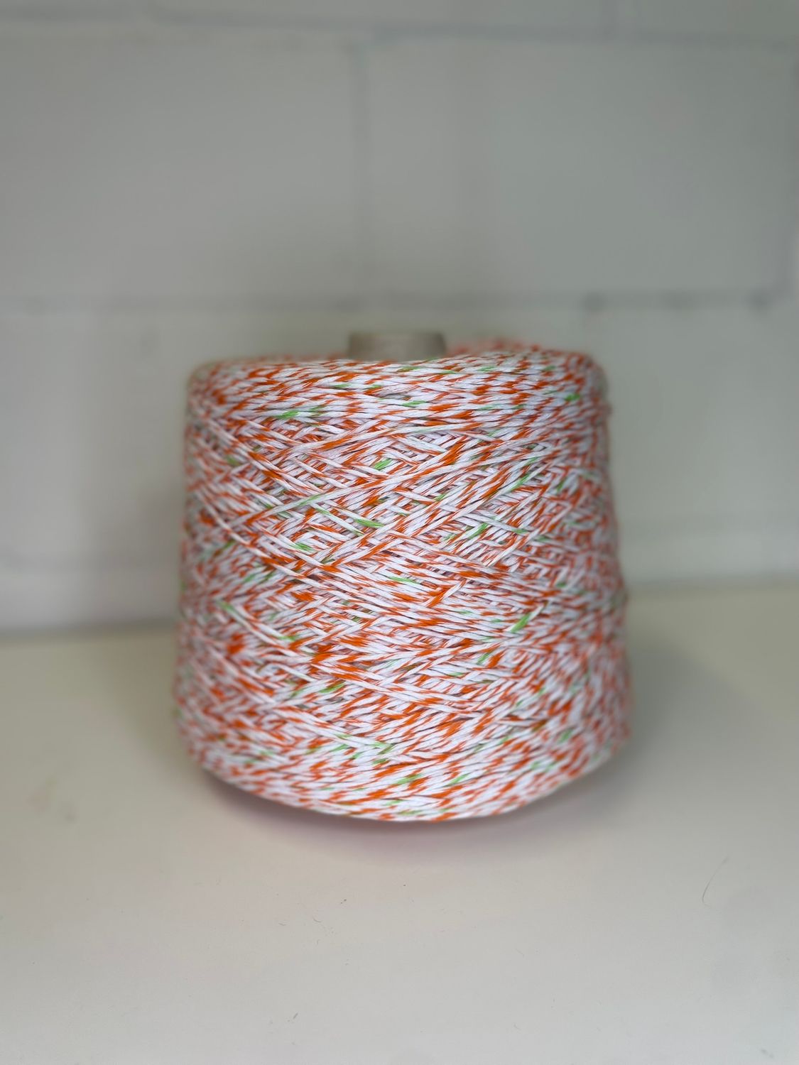 IGEA TOKYO 140m/100gr, 100% cotton white-orange- green 100GR