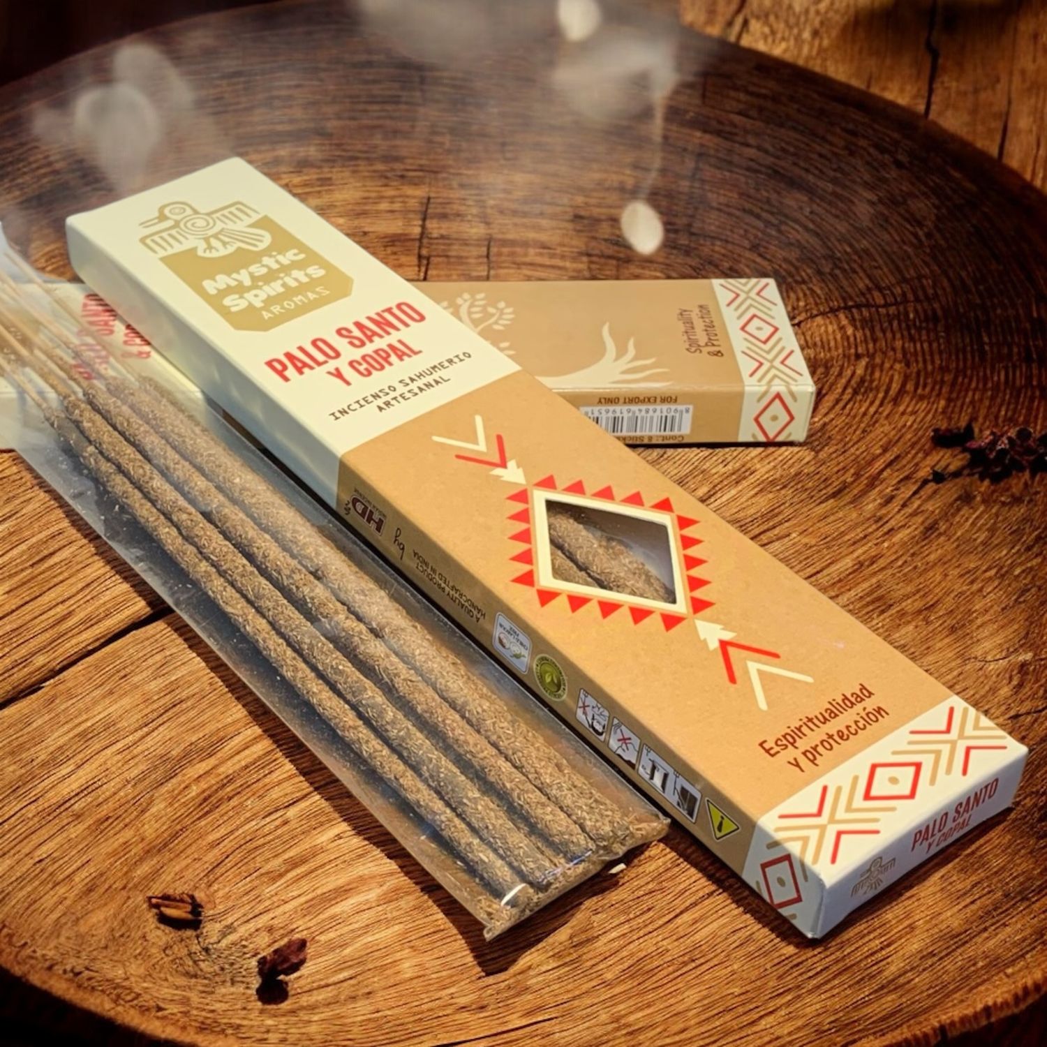 BASTONCINI INCENSO  MYSTIC SPIRITS PALO SANTO e COPALE