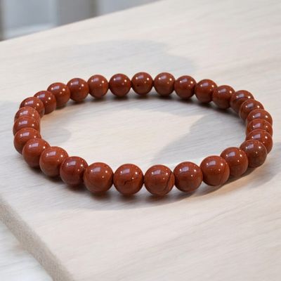 BRACCIALE DIASPRO ROSSO