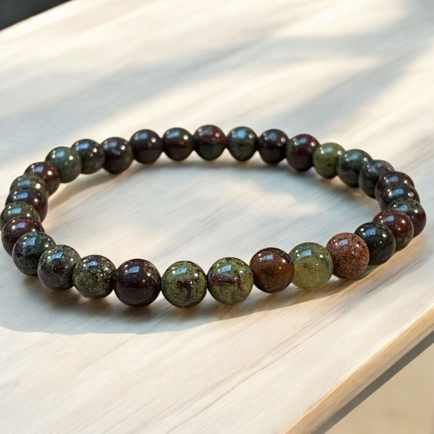Bracciale Diaspro sangue di drago