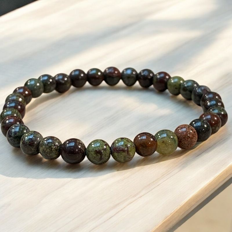 Bracciale Diaspro sangue di drago