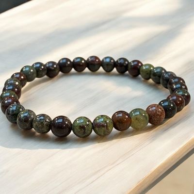 BRACCIALE DIASPRO SANGUE DI DRAGO