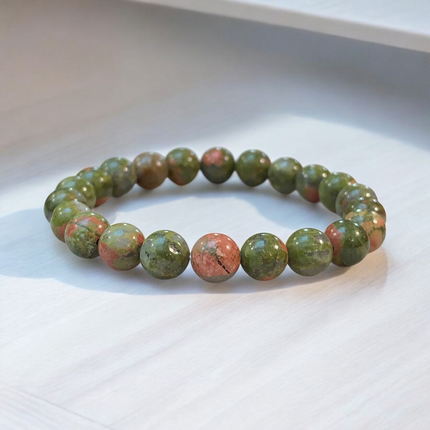 BRACCIALE UNAKITE