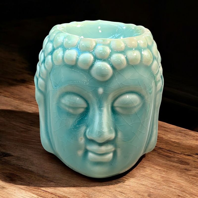 BRUCIATORE PER ESSENZE BUDDHA BLU