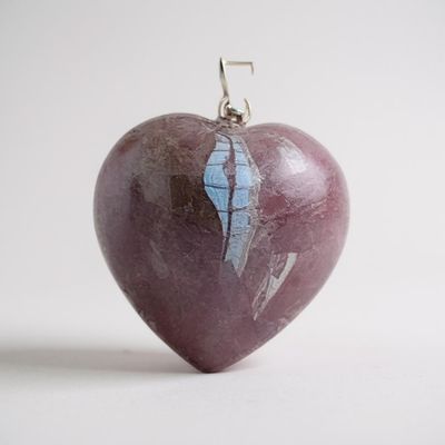 PENDENTE CUORE  IN AMETISTA