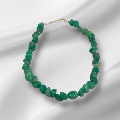 COLLANA QUARZO VERDE SMERALDO