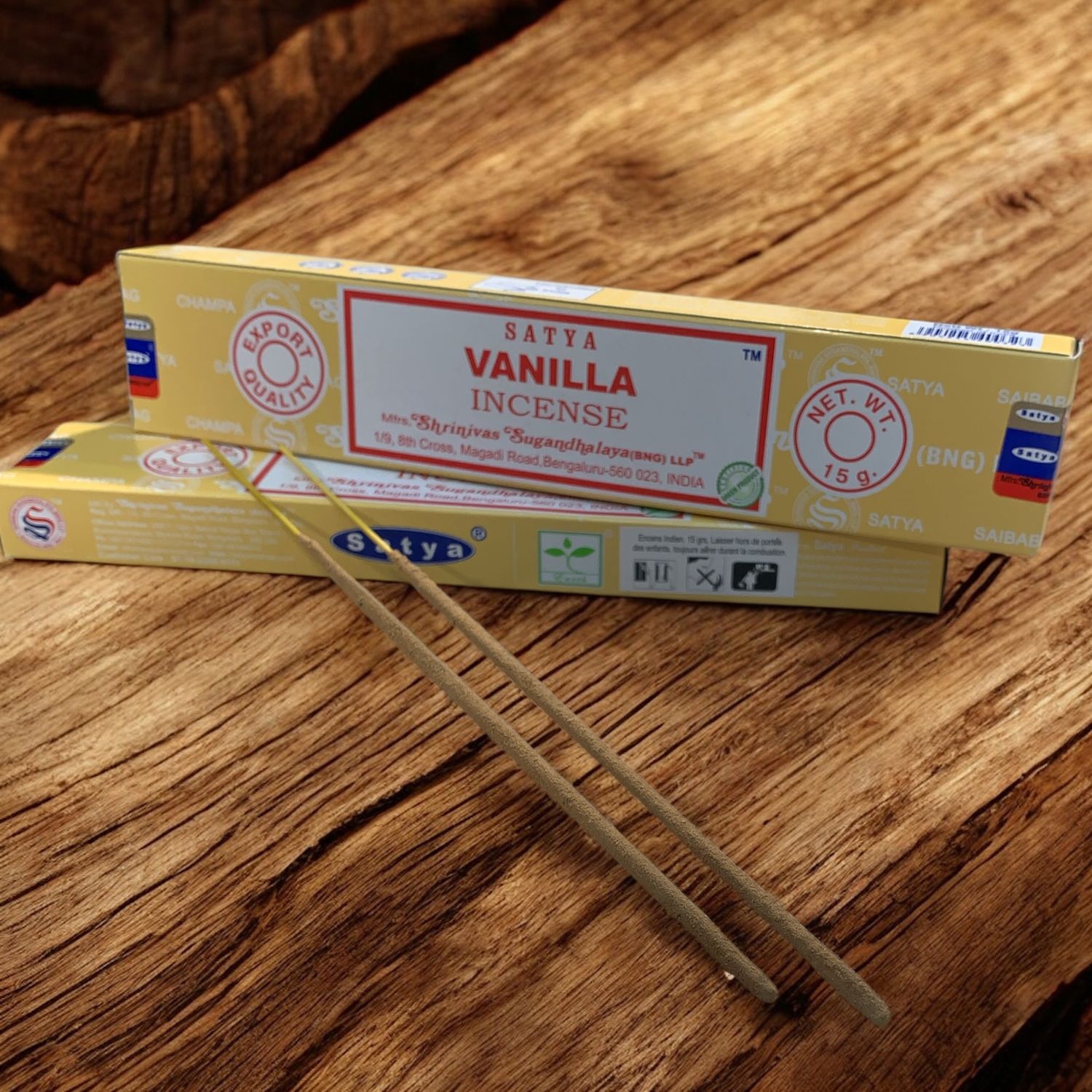 BASTONCINI INCENSO SATYA VANIGLIA BASTONCINI INCENSO SATYA VANIGLIA