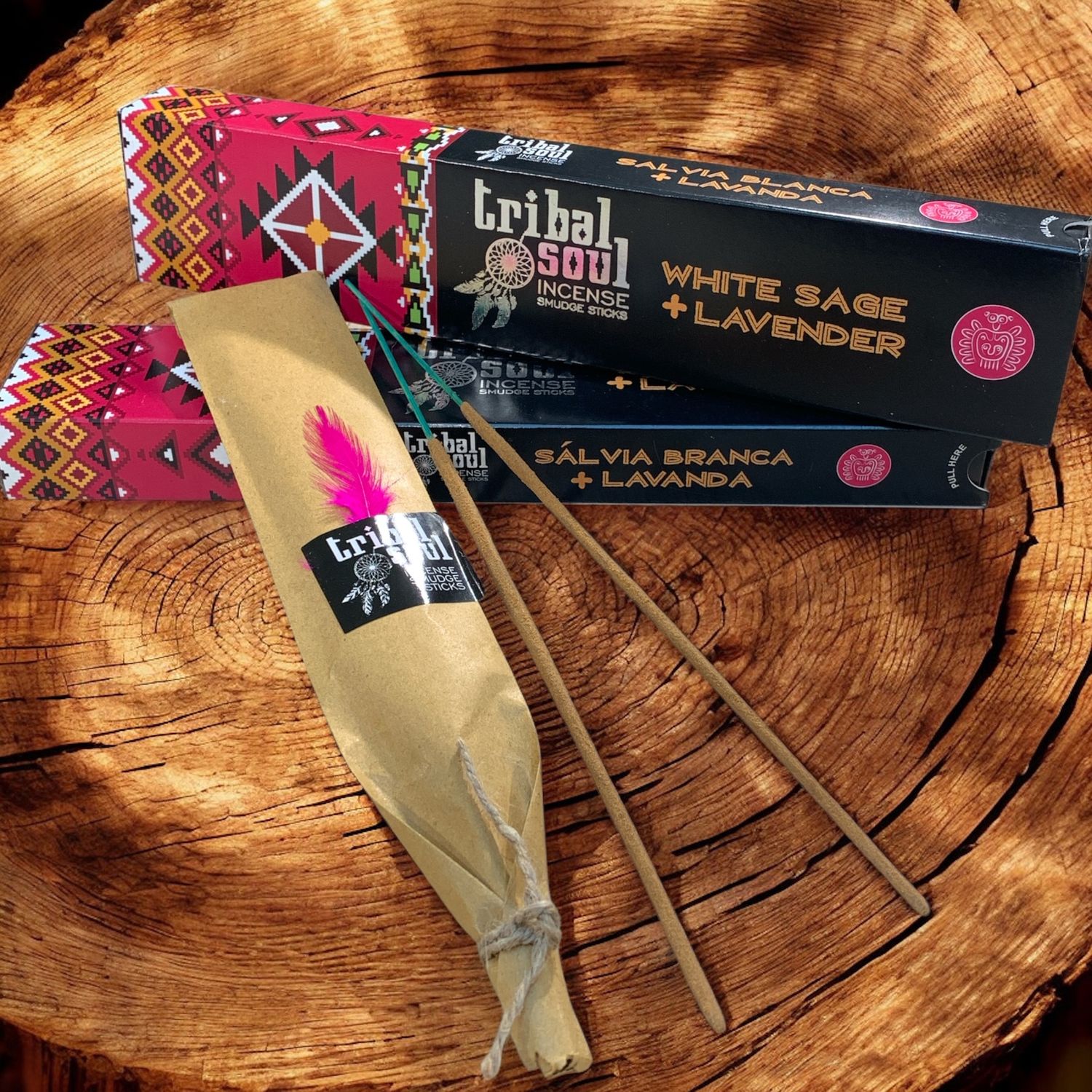 BASTONCINI INCENSO TRIBAL SOUL SALVIA BIANCA E LAVANDA BASTONCINI INCENSO TRIBAL SOUL SALVIA BIANCA E LAVANDA