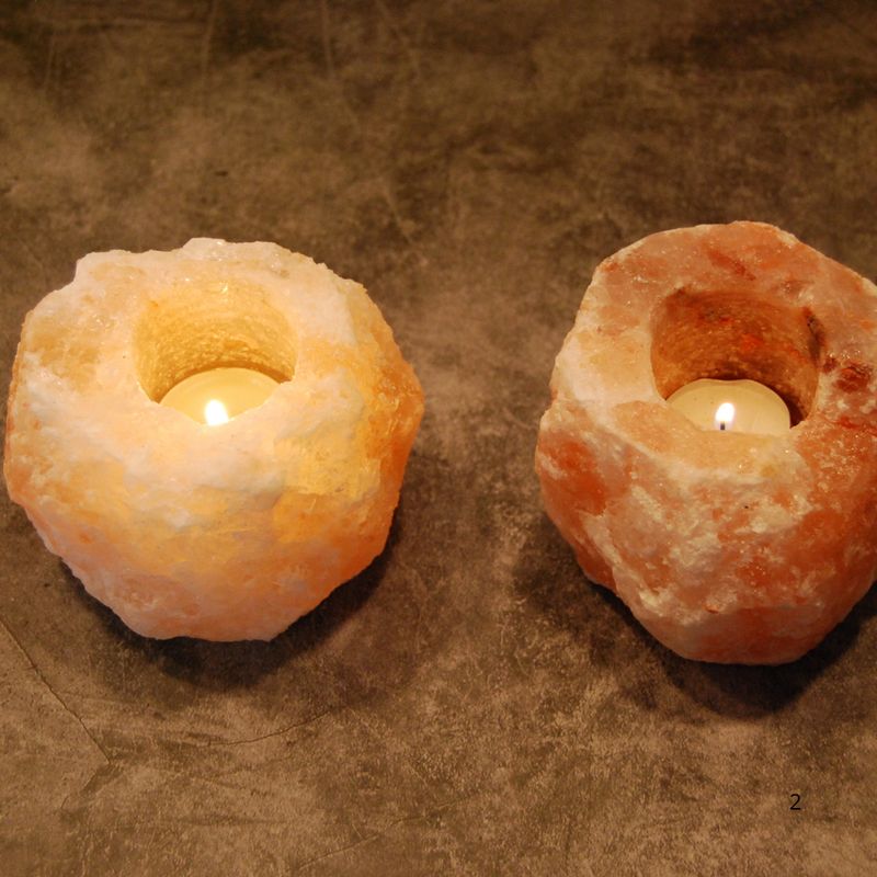 SALE DEL HIMALAYA PORTA CANDELE