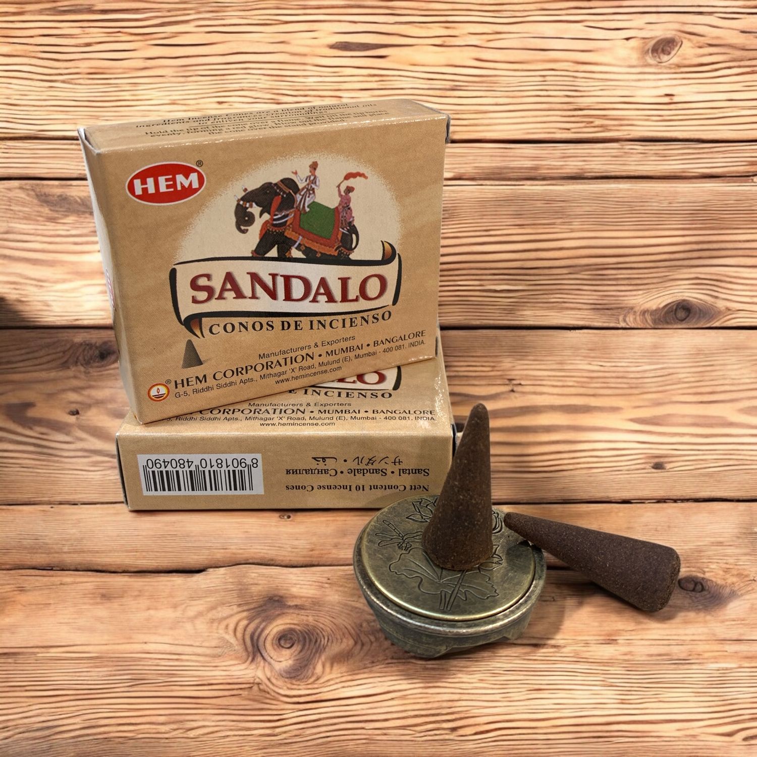 CONI DI  INCENSO HEM  SANDALO