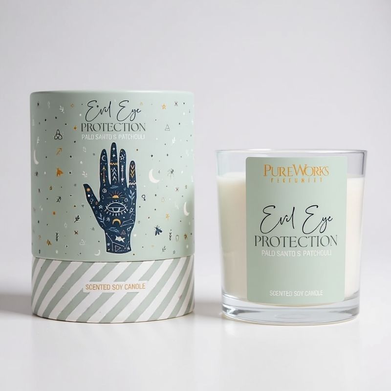 CANDELA PROFUMATA COLLEZIONE CELESTIAL MAGIC PROTEZIONE