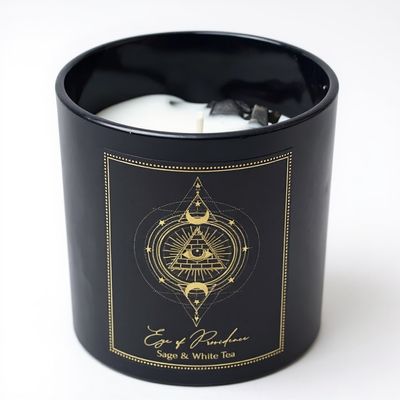 CANDELA D'INTENTI EYE OF PROVIDENCE IN VETRO