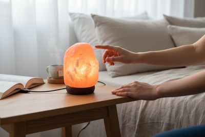 LAMPADA DI SALE DELL' HIMALAYA  USB DA 1 Kg